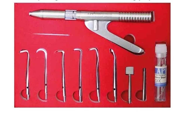 Type de pistolet pour enlever la couronne dentaire automatique (Ensemble de 9)