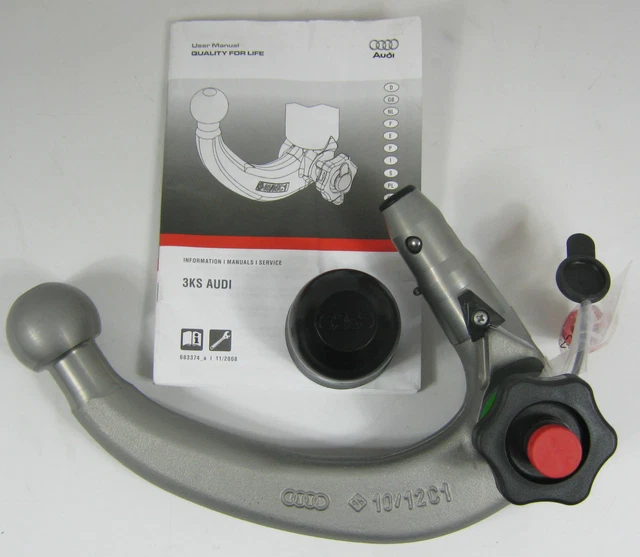 NEW GENUINE AUDI A4 B6 B7 Lockable Detachable Tow Bar Ball Head £119.99