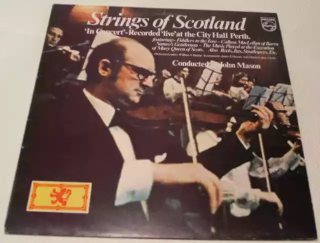 Strings of Scotland In Concert Live at City Hall Perth 1977 Vinyl LP Album