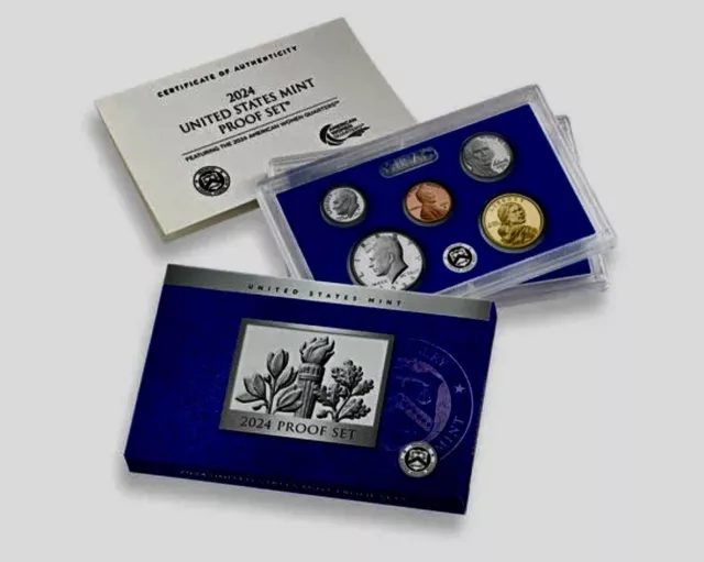 2024(S) United States Mint Proof Set Deep Cameo Ogp/Coa Gem