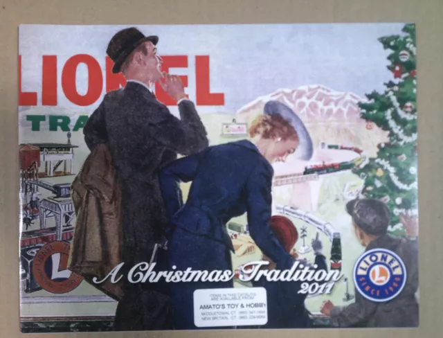 Vintage Lionel Toy Train Catalog 2011 A Christmas Tradition