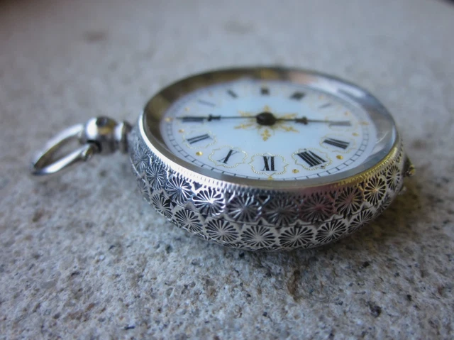 Montre De Poche Vintage Barrett Femme - Mécanique Peseux 7040, Or, Fonctionnelle