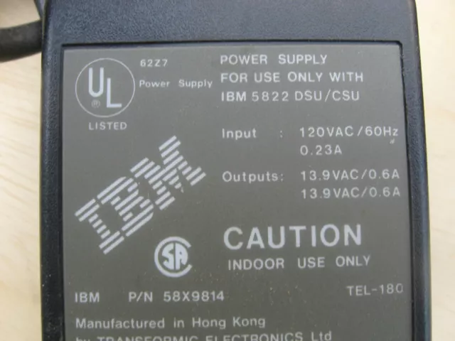 IBM 5822-10  DSU/CSU "power supply"