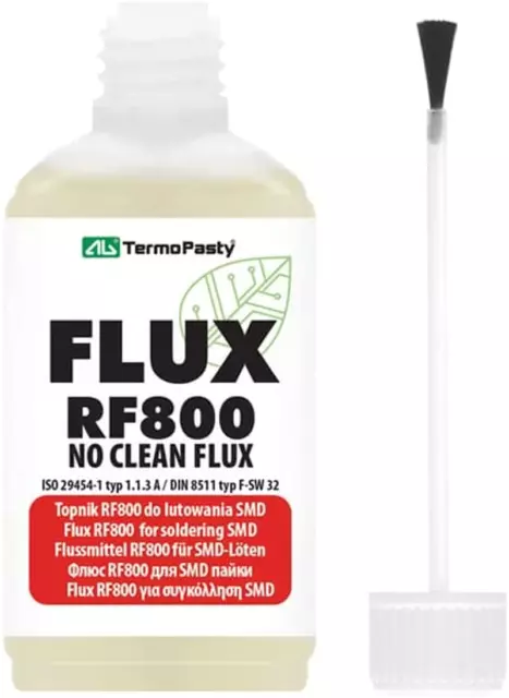 Lötflussmittel, Flüssig, 50 Ml, SMD FLUX RMA, NO Clean, Für Bga-Reflow, Smd-Auft