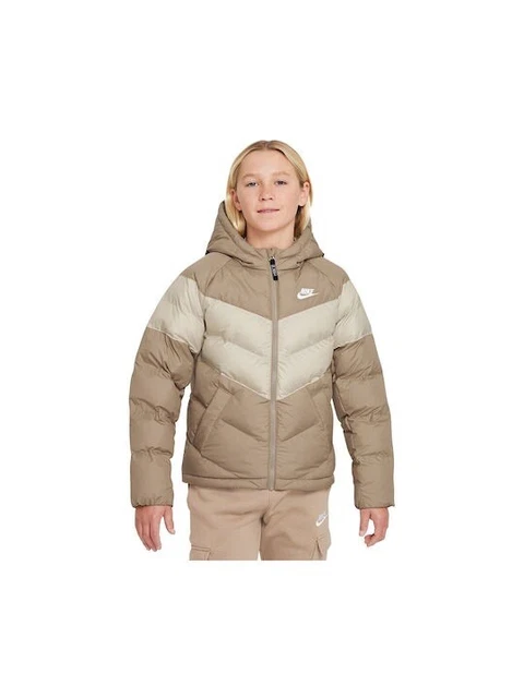 Nike Sportswear Giacca Sintetica Riempimento XL 12-15 Unisex Bambini Beige DX1264 247 Natale