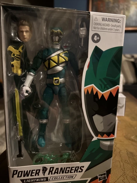 DINO CHARGE GREEN RANGER Mighty Morphin Power Rangers Lightning 6" Figure Hasbro