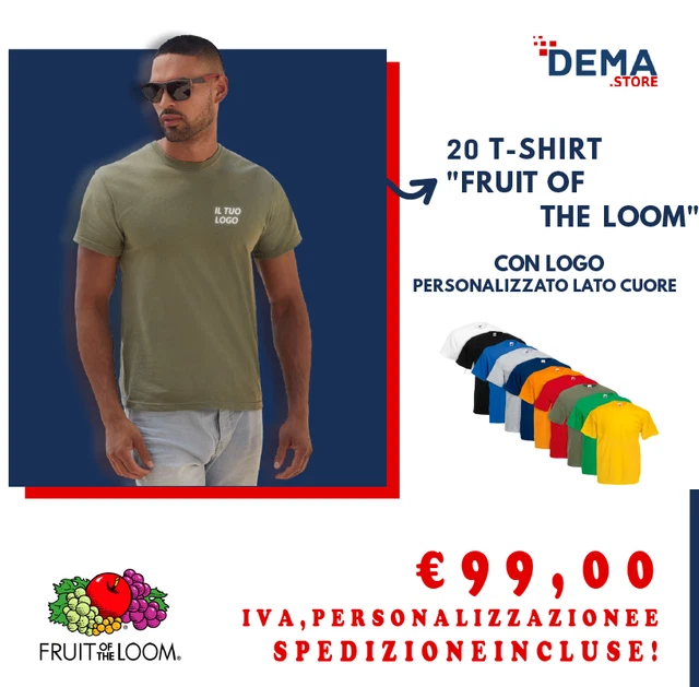 T-shirt Maglia Magliette Tshirt da Uomo Donna Lavoro in Cotone a Manica Corta