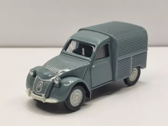 Norev 1/64. Citroen 2 hp blue van.  NIB