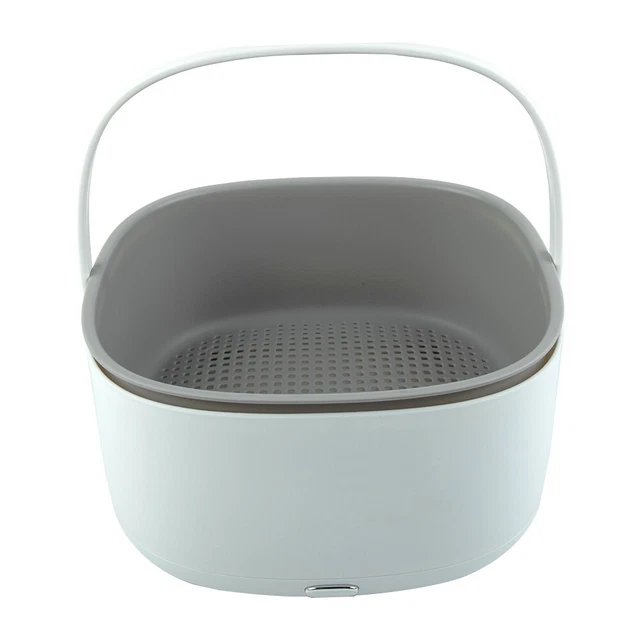 Cesta de lavado Pp plástico ultrasonido verduras lavadora eléctrica