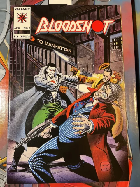 Bloodshot #3 (Vol.1) VALIANT COMICS 1993 Kevin VanHook Don Perlin VF+