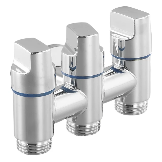 Vanne de dérivation G1/2 inverseur 3 voies pour robinet douche