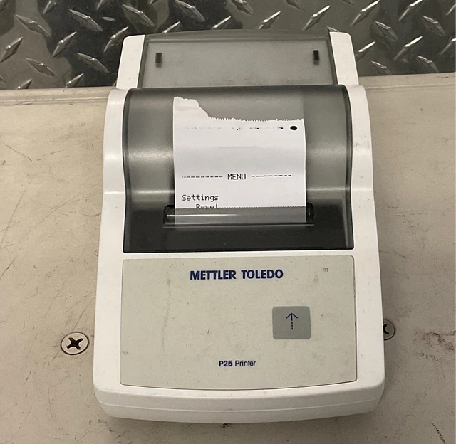 METTLER TOLEDO P25 printer RSP25 Lab Equipment Data Writer/Printer Lab
