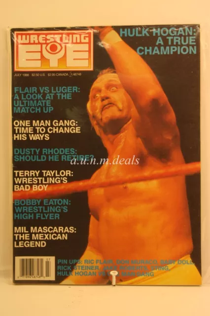 Wrestling Eye Magazine , October 1987 - Hulk Hogan