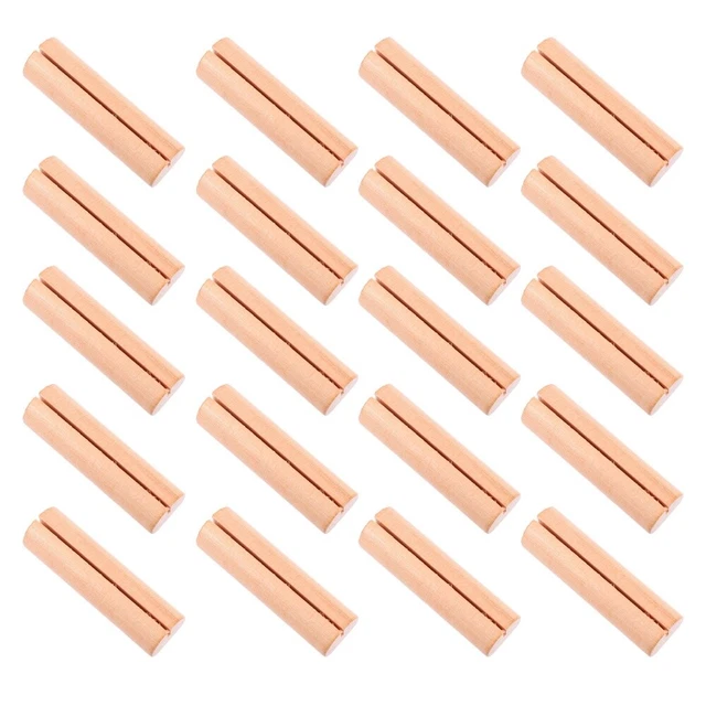 20 piezas tierra madera original tocón nota foto clip hazlo tú mismo madera tocón