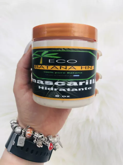 Mascarilla hidratante para el cabello de batana