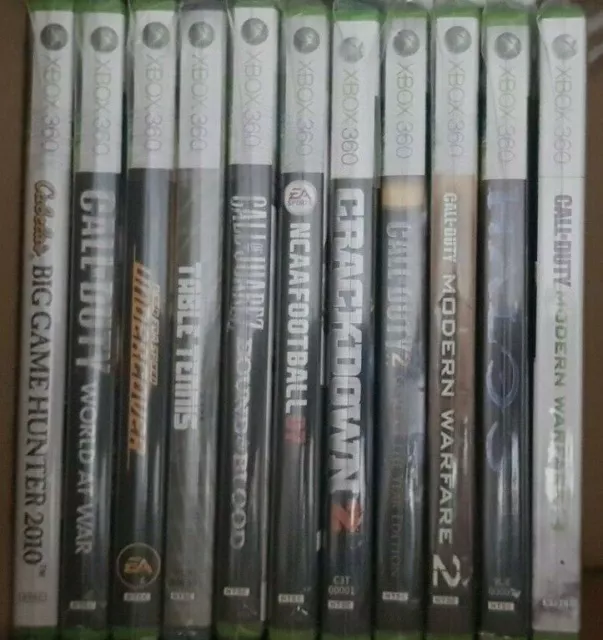 🔥 XBOX 360 GAMES Large Lot YOU PICK EM CLEANED AND TESTED FREE US