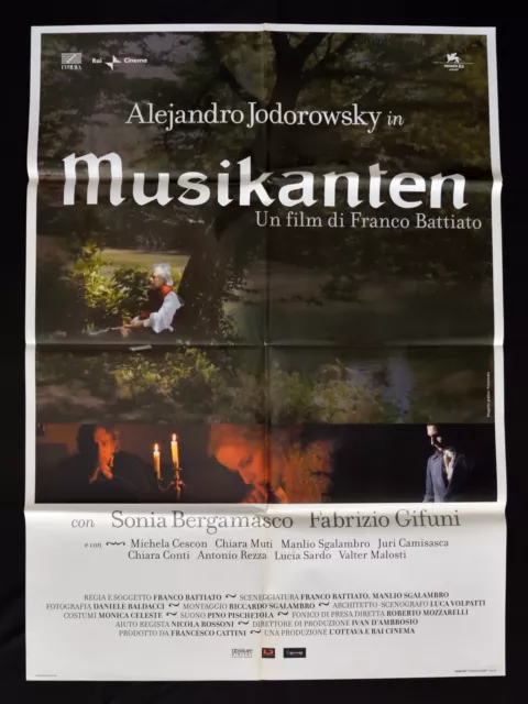 Manifesto Musikanten Alejandro Jodorowsky Franco Battiato Gifunis A262