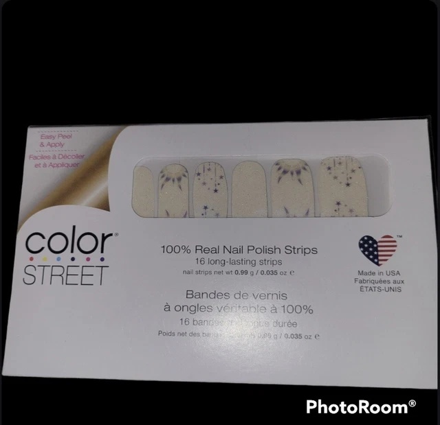 COLOR STREET REAL Nail Polish Strips Easy Peel & Apply " Into the