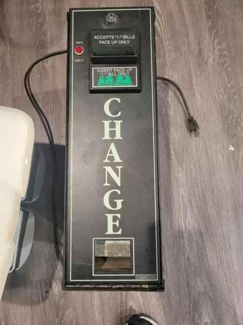 Coin Machine/$1 Dollar Bill Changer Front loading