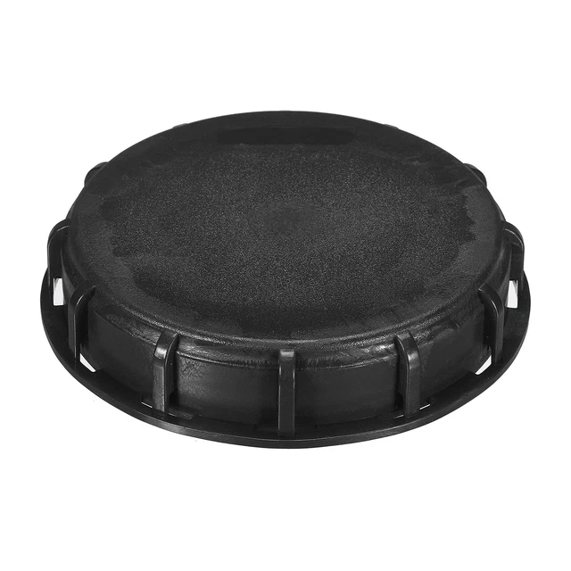 Réservoir D'Eau Utile 105L Avec Couvercle à Visser Et Raccord 1/2" - Noir, Pour Camping Et Cave