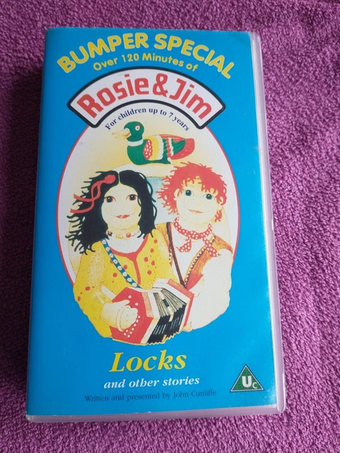 ROSIE AND JIM Bumper Special: RARE LOCKS Plus Other Stories VHS Video £10.99 - PicClick UK