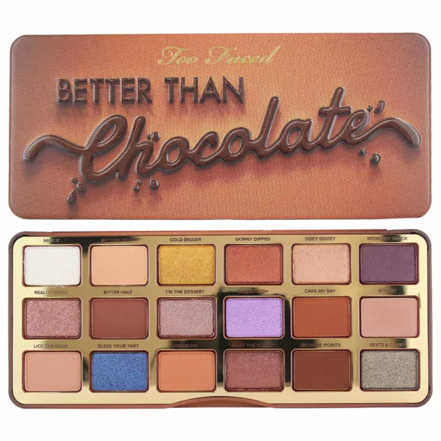 Too Faced Besser Als Schokolade Cocoa-Infused Lidschatten Palette