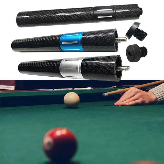 Queue De Billard En Fibre De Carbone - 147 Cm, Pointe 13 Mm - Design Détachable, Finition Brillante - Pour Débutants Et Pros