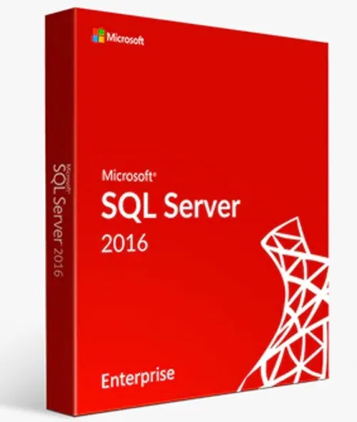 Microsoft SQL Server 2016 Enterprise with 32 Core License, unlimited User CALs