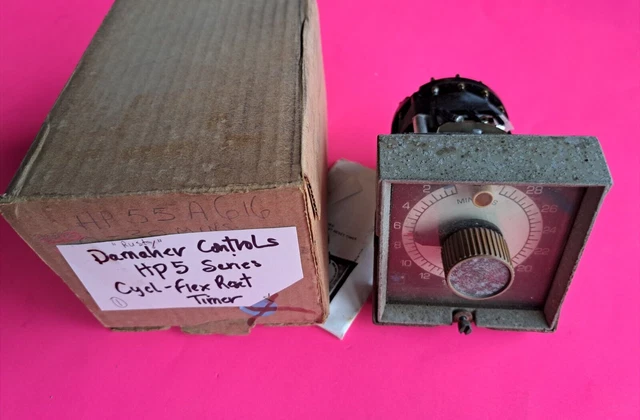 DANAHER HP 5 series HP53A6 HP5 CYCL FLEX Reset Timer **NOS