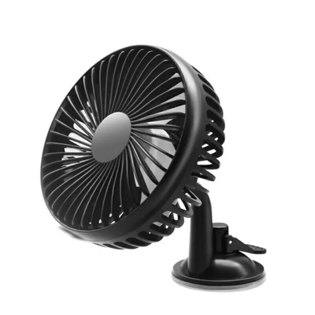 360 ° Portable Travel Car Fan Rechargeable USB Clip On Mini Desk Fan Pram Cot