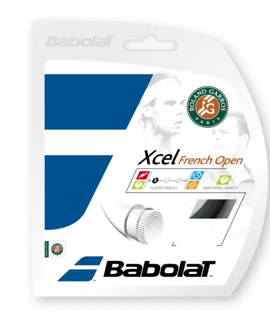 Babolat Xcel French Open 1.35/15L Set - Tennis Racket String