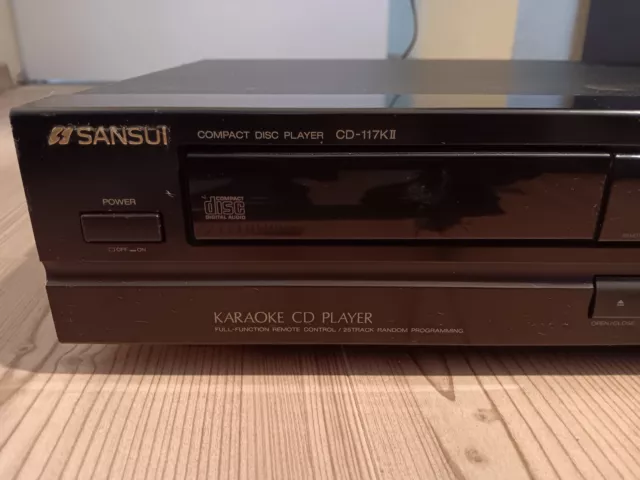SANSUI CD-117 K II  Compact Disc Player 2