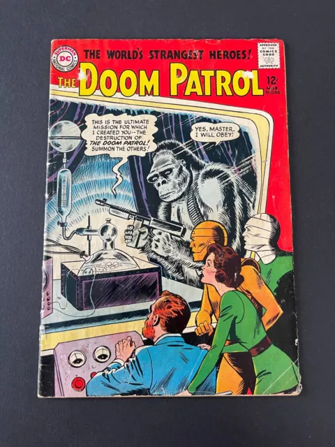 Doom Patrol #86 - 1st Appearance of the Brotherhood of Evil (DC, 1964) VG