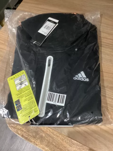 Adidas WIND.RDY Running Jacket GN5921 Black Waterproof Men’s Small RRP £130