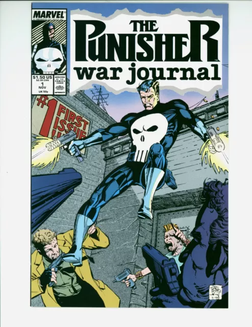 The Punisher War Journal #1  * 1st issue  *  NM/NM+  Key!