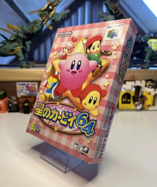 Kirby 64 The Crystal Shards In Box NUS-P-NK4J(JPN) Nintendo 64 Japan Edition