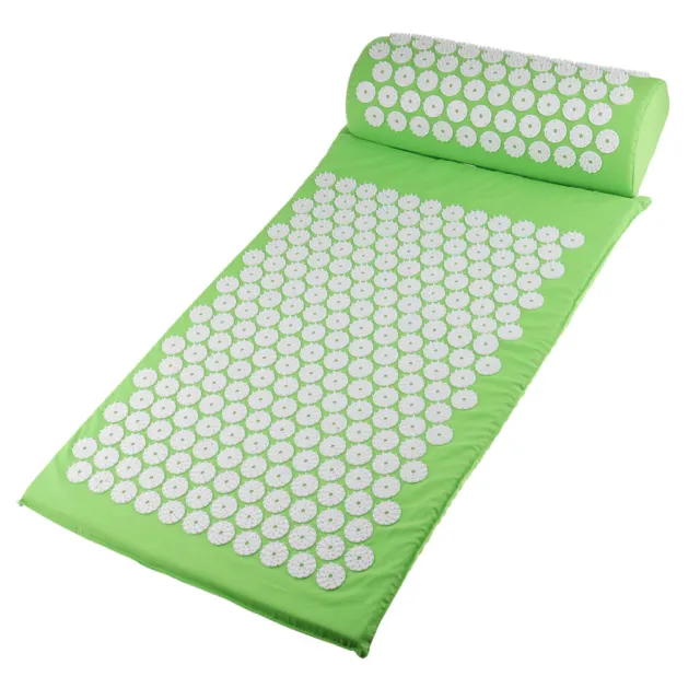 Massage Acupressure Acupuncture Mat Pillow Set