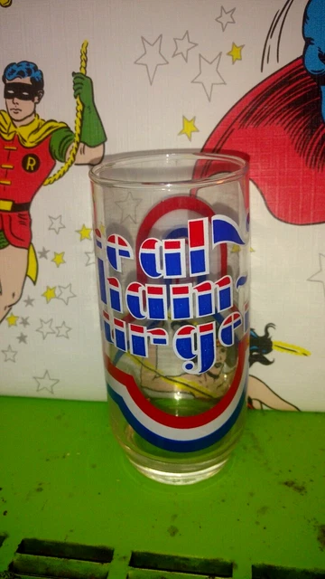 Vintage sonic Glass Promo Real Hamburgers
