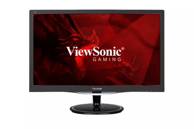 ViewSonic VX2457-MHD 24" Inch Gaming Monitor FHD LED 1ms Monitor- HDMI VGA DP
