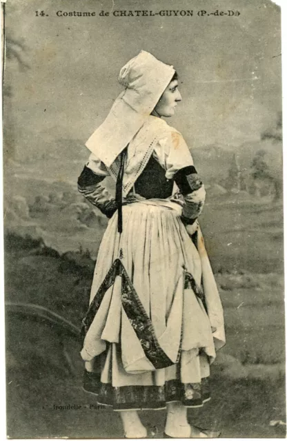 Carte Postale / Costume De Chatelguyon