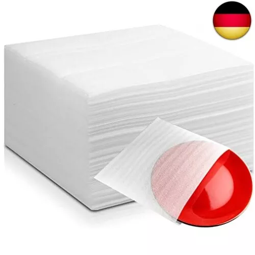 Schaumfolie Verpackungsmaterial 20cmx20cm 100Stk Luftpolsterfolie Umzugskartons