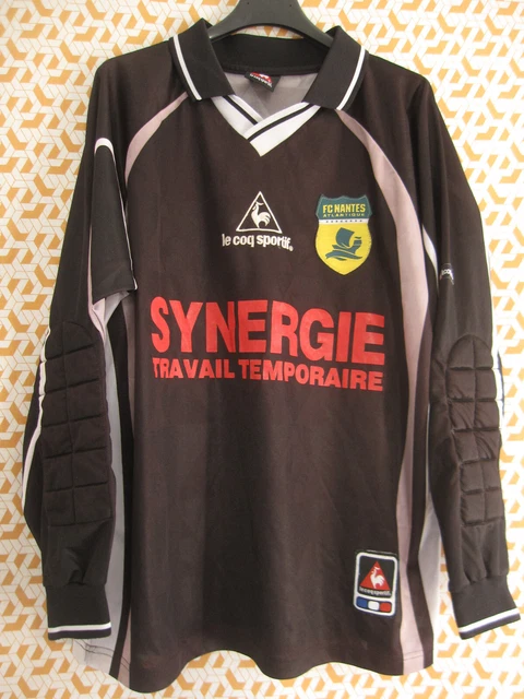 Maillot FC Nantes Vintage Kappa – Darcheville #9, Domicile Synergie, Taille L, Homme