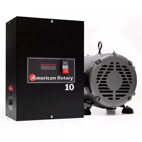 American Rotary Phase Converter AR10 - 10HP 1 to 3 Three PH | Light Duty Loads