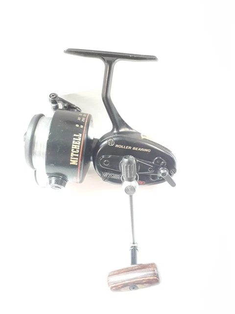 Moulinet De Pêche Ancien Mitchell 908 - Bronze Doré - Occasion