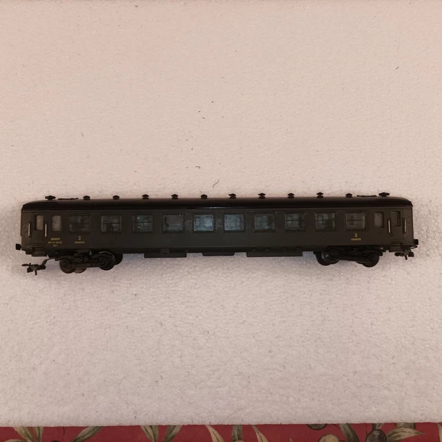 Voiture De Train Miniature RMA Ciwl Pullman 4018 échelle HO - Vert - Occasion France