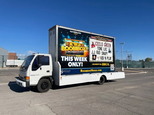 Mobile billboard truck - runs great
