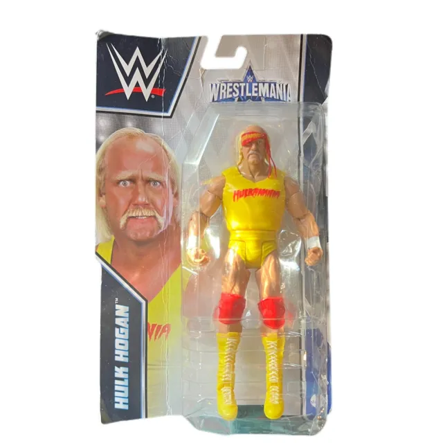 MATTEL WWE WRESTLEMANIA Hulk Hogan Action Figure $9.95 - PicClick