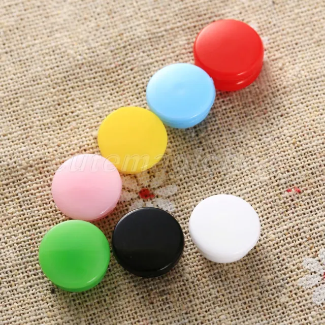 1Bag(100pc) T5 Resin Snaps Press Buttons Fasteners Popper Studs For Baby Clothes
