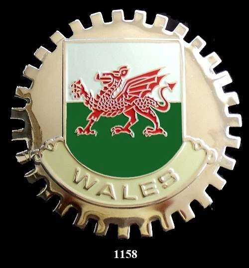 CAR GRILLE EMBLEM Badges Wales 29.95 PicClick