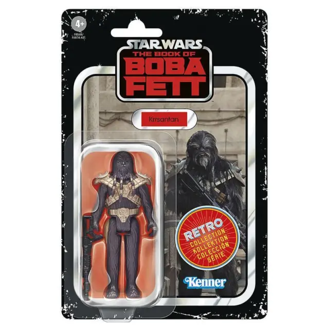 Star Wars Retro Krrsantan Action Figure Book of Boba Fett Hasbro Toys Collection